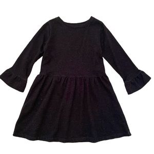 Peek, size 10, jersey dress, navy with sparkle